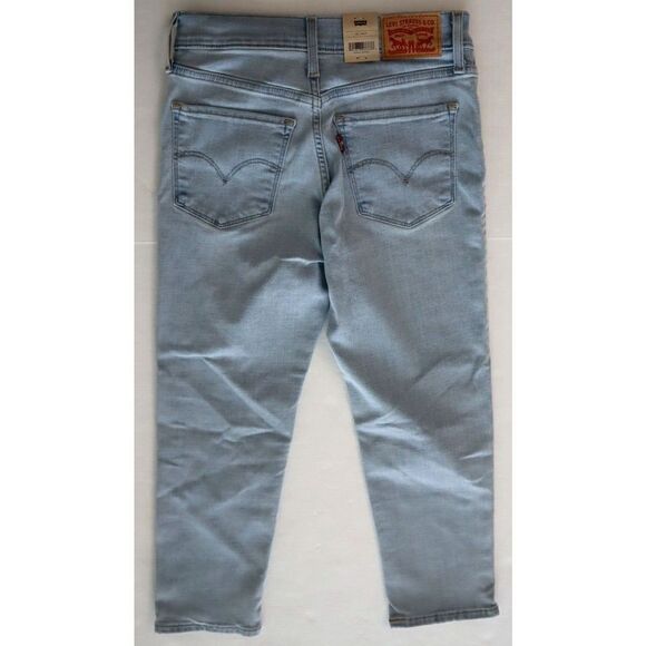 Levi's 311 A0086-0006 Women's Sz 24/US 00/M Blue Mid-Rise Shaping Capri Jeans - Picture 3 of 8